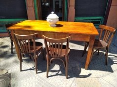 Mesa de cocina campo chacra en internet