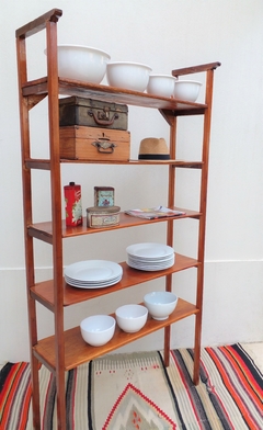 Biblioteca Estantería en Madera Industrial Antiguo - comprar online
