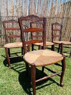 Sillas Estilo Provenzal Originales de Época Impecables sin Uso
