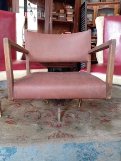Antiguo Sillón de Escritorio Giratorio Estilo Nórdico (falta la base) - comprar online
