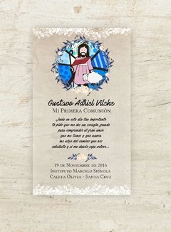 Estampita del Buen Pastor
