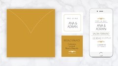 Invitación Gold - comprar online