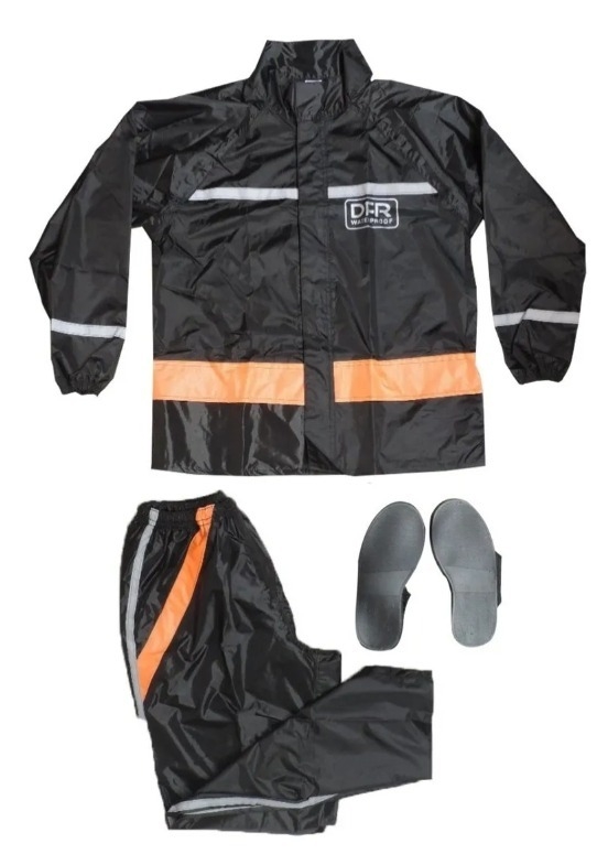 Impermeable tipo sudadera 3 piezas DFR - Outlet Motero