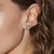 Aster Sterling Silver Earring on internet