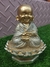 Buda na flor de lótus | Dhyana | dourado | resina | 12 cm - comprar online