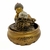Fonte decorativa monge baby dormindo | 13 cm | Resina | Bivolt