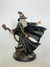 Mago Merlin | Resina | 14cm ! Preto - Espaço Caindo Fulô