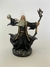 Mago Mestre Saruman - O Branco | Resina | 14cm ! Preto - Espaço Caindo Fulô