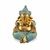 Ganesha da prosperidade sentado | 12 cm | Resina