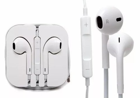 Auriculares Apple EarPods blanco