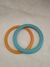 Pulsera chata amarilla baquelita - comprar online
