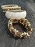 Pulsera tachas beige - BIMBA vintage