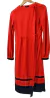 Vestido vintage rojo