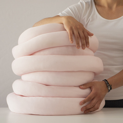 Rosa Bebé Lana Moffa XL - comprar online