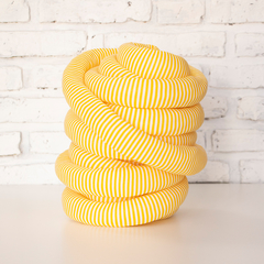 Amarillo y Blanco Lana Moffa Regular - comprar online