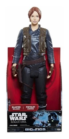 Star Wars Rogue One Jyn Erso Big Figs Mide 45 Cm. Ideal Custom