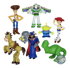 Disney Toy Story Bullseye Woody Buzz Rex Jessy Aliens Zurg! - comprar online