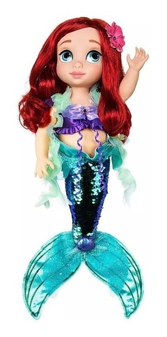 Disney Store Animators Ariel La Sirenita Deluxe Con Luz!! - Prestigeworldwidetoys