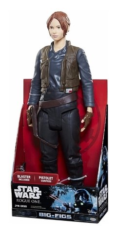Star Wars Rogue One Jyn Erso Big Figs Mide 45 Cm. Ideal Custom - tienda online