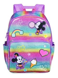 Disney Store Mochila Escolar Mickey And Minnie Mouse Excelente Producto!