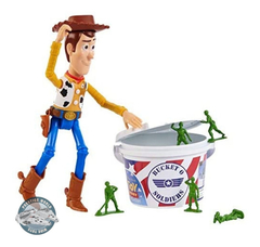 Disney Mattel Toy Story 25 Aniversario Woody Con Soldaditos! - comprar online