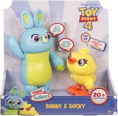 Disney Toy Story Bunny Y Ducky True Talkers Interactivos Frases En Inglés