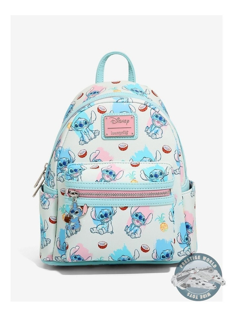 Disney Loungefly Mini Backpack Mochila & Stitch Coconut