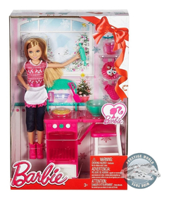 Barbie Stacie Sisters' Baking Fun Holiday Christmas - Mattel