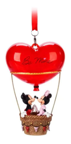 Disney Store Mickey & Minnie Ornament Adorno Navidad Holiday