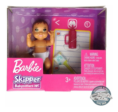 Barbie Skipper Babysitters Inc Cabello Castaño Oscuro Mattel