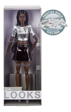 Barbie Signature Looks Doll Dark-brown Straight Hair Mattel