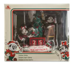 Disney Store Mickey Minnie Mouse Navidad Calendario Adviento