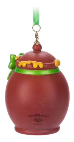 Disney Store Winnie The Pooh Ornament Navidad Con Luz Adorno en internet