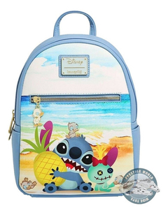Disney Loungefly Stitch With Ducklings Scrump Mini Backpack
