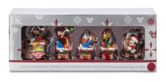 Disney Store Mickey Mouse Adorno Navidad Mini Tren Ornament