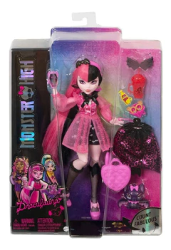 Monster High Draculaura Accessories And Pet Bat G3 - Mattel