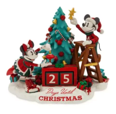Disney Store Mickey Minnie Mouse Navidad Calendario Adviento - comprar online