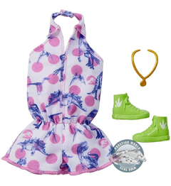 Barbie Fashions Pack Jurassic World Short Jumpsuit & Shoes - comprar online