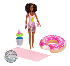 Barbie Doll And Her Pool Themed And Floatie - Mattel en internet