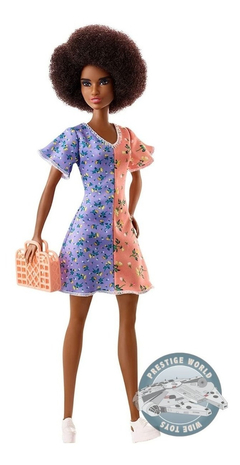 Imagen de Barbie Brunette Fashion Party Doll And Accessories - Mattel