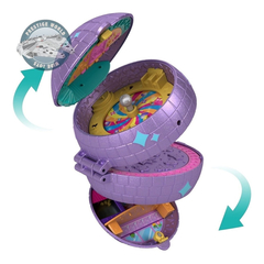 Polly Pocket Double Play Skating Compact - Mattel - tienda online