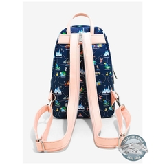 Disney Loungefly Mini Backpack Mochila Disneyland 65 Th Anniversary 2 En 1 - comprar online