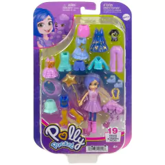 Polly Pocket Bella Doll 18 Accesorios Fashion - Mattel