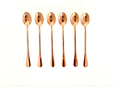 SET CUCHARAS COCTEL ROSADAS X 6 UNIDADES - comprar online