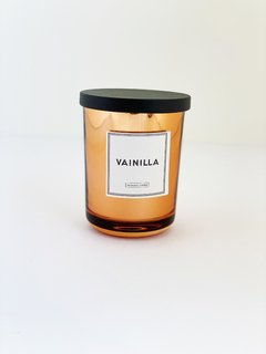 VELA METALIZADA NARANJA VYO7-N