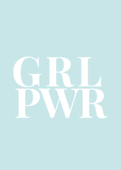 Pôster/Quadro - GRL PWR Classic - comprar online