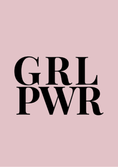 Pôster- GRL PWR Classic