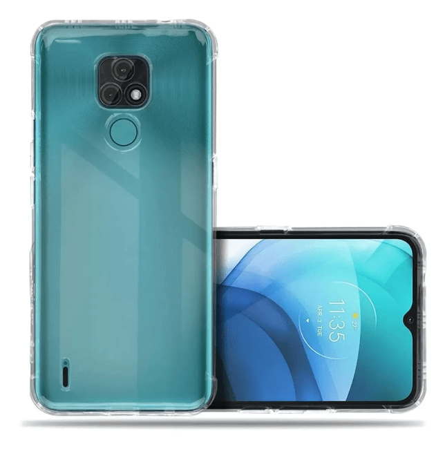 Kit Capa Anti Impacto Motorola Moto E7+Película 3D Blindada