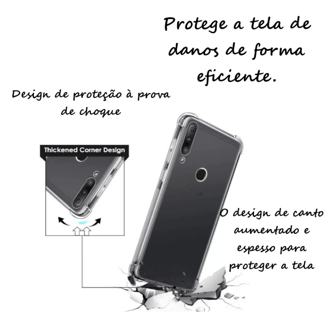 Capa Capinha Anti Impacto Asus Zenfone Max Shot Zb634kl
