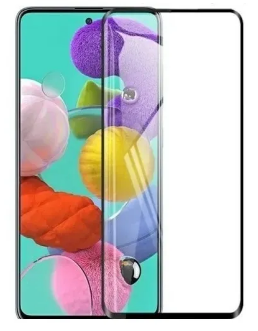 Kit Capa Anti Impacto Samsung Galaxy A51+Película 3D Blindada
